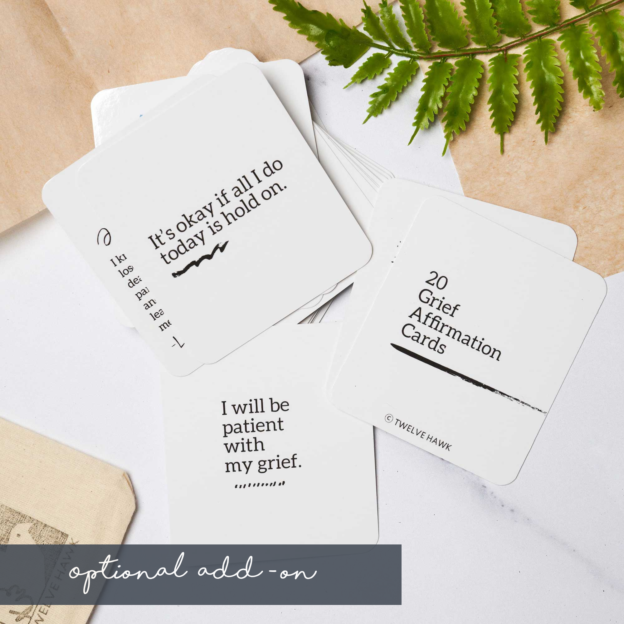 Grief affirmation cards for bereavement support grief gifts