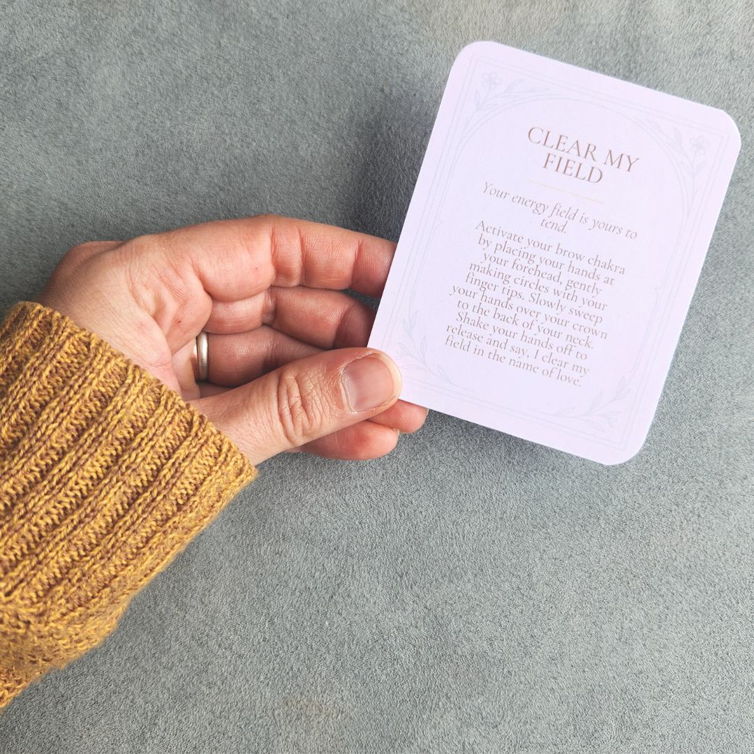 Spiritual Grounding Card Deck