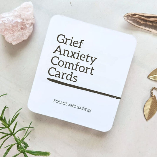 Grief Anxiety Comfort Cards